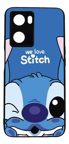 Funda Protector Case Para Oppo A77 Stitch Disney