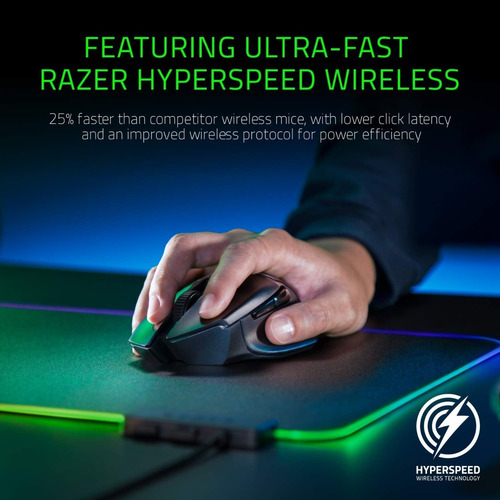 Imagen 4 de 9 de Mouse Inalambrico Gamer Razer Basilisk Ultimate 20kdpi Rgb
