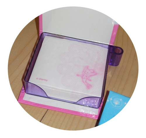 Block De Notas Tinkerbell De Disney Con Monedero Y Stickers (Usado)
