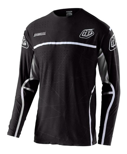 Jersey Troy Lee Designs Se Ultra Lines Black/white