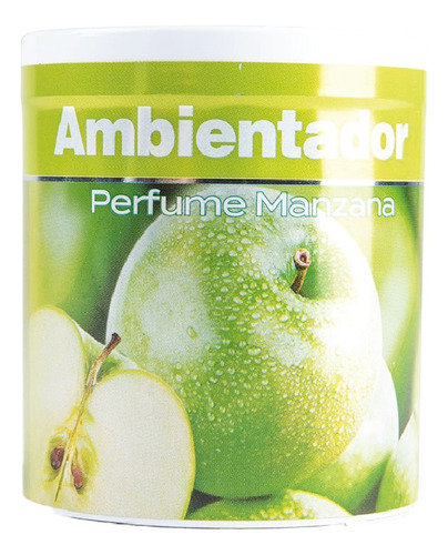 Aromatizador Espacios Pequeño Gel 95g Amahogar Manzana Verde