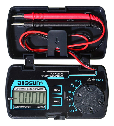 Multimeter Digital Bolsillo Allsun De Rango Automatico