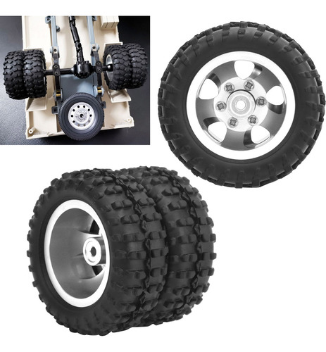 Z Neumático Trasero Silver Rc, 2 Unidades, Neumático De
