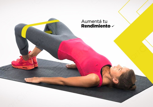 Imagen 8 de 10 de Kit 3 Bandas Elasticas Circular Medium + Hard + Extra Hard