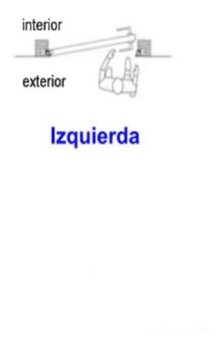 Imagen 4 de 8 de Puerta Chapa Ciega Lisa Negra M1830 Con Barral Largo