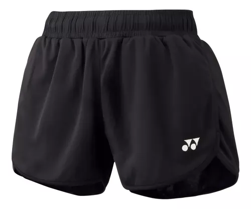 Short Deportivo Mujer Running Microfibra Negro Con Calza Gym