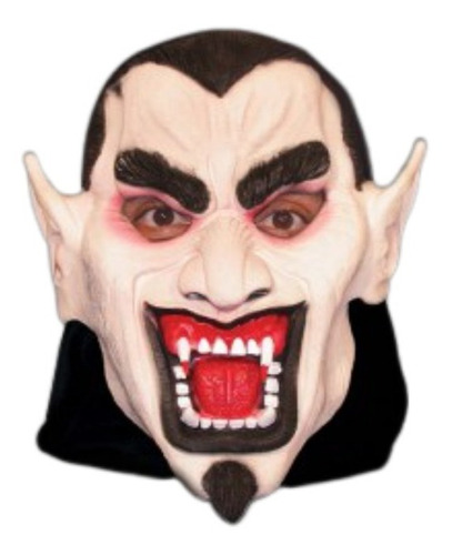 Máscara De Latex Drácula Vampiro Monstro Terror Halloween