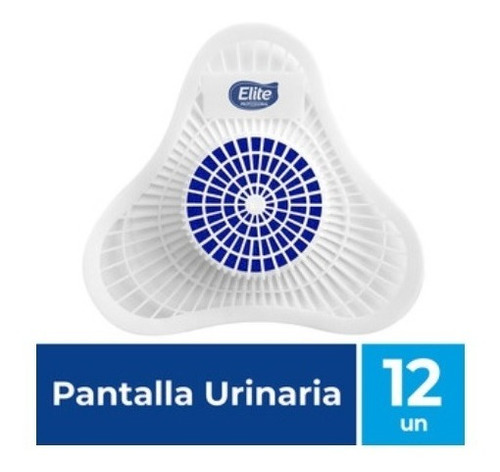 Imagen 1 de 1 de Pantalla Urinaria Con Pastilla Elite Caja * 12 Unidades