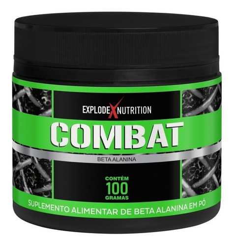 Pré Treino Com Beta Alanina - Combat 100g Explode Nutrition