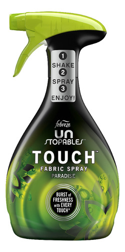 Aromatizador De Telas Febreze Unstopabletouch Paradise 800ml