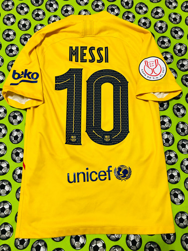 Jersey Nike Fc Barcelona Copa Del Rey 2021 Lionel Messi S