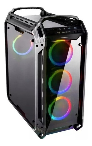 Gabinete Panzer Evo Rgb Full Tower Cougar Cor Preto