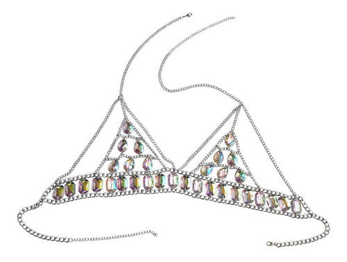 Moda Boho Body Chain Bra Pecho Hombro Collar Para Mujeres
