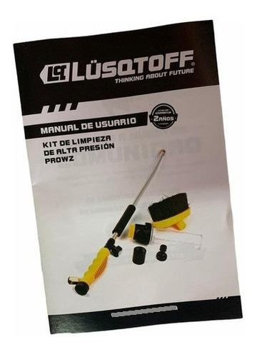 Imagen 2 de 6 de Kit De Limpieza Alta Presion Water Plus Lusqtoff Prowz