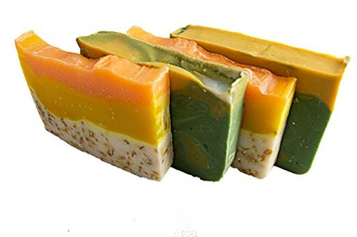 Caídas Del Río Soap Company Citrus Jabón Colección - 4 Bares