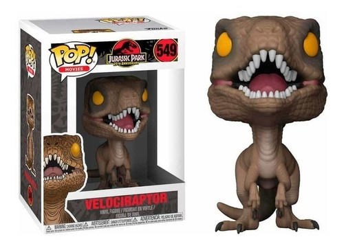 Imagen 2 de 2 de Funko Pop Jurassic Park 25th Anniversary - Velociraptor