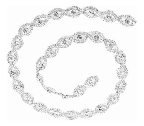 Cinta De Diamantes De Imitación, Cadena De Garras Brillantes