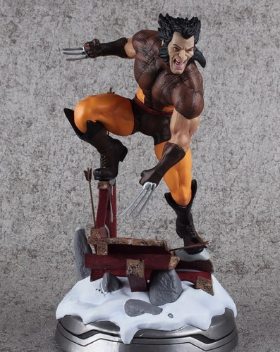 Imagem 3 de 5 de Wolverine Premium Format Tianbaotoys - 24 Cm Estatua