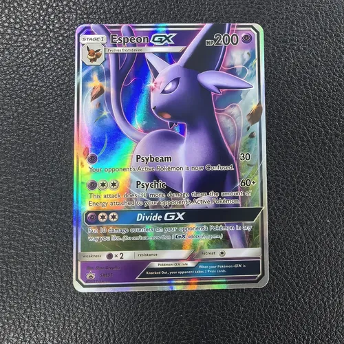 【美品英語版】エーフィGX SM35（Espeon GX SM35） Pokémon Tcg Espeon Gx Sm35 | MercadoLivre