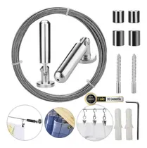 Comprar Rieles Para Cortinas Kit Barral Tensor Articulado Bañera!.!!