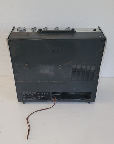 Antiguo Equipo De Audio National - Casette Phono Negro (Usado)