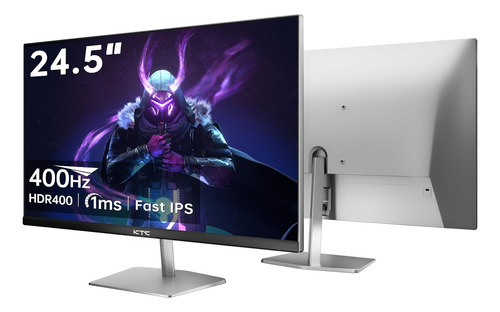 Monitor Para Juegos Ktc De 24,5 Pulgadas, 400 Hz Y 240 Hz |
