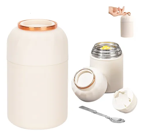 Termos Comida Y Liquido Buffer Multiproposito 850ml +cuchara