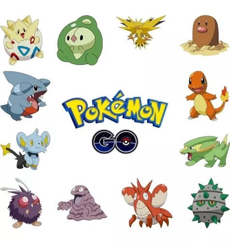 foto com todos os pokemons  Pokemon, Pokemon go, Personagens pokemon