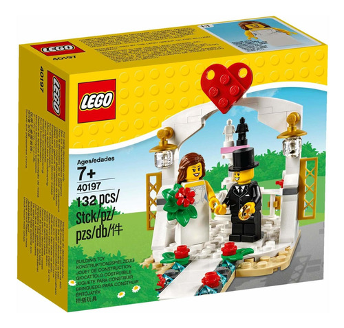 Figuras Para Armar Lego - Set De Recuerdo De Boda, 132  Fgr