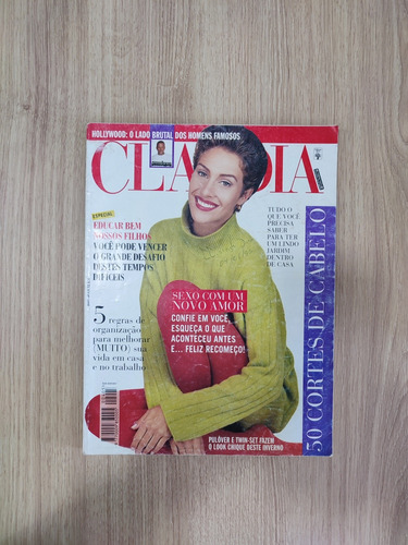 Revista Claudia 405 Cynthia Benini Johnny Depp Ohana 