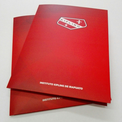 Folders Corporativos Impresos Con Solapas (500pzas) + Regalo