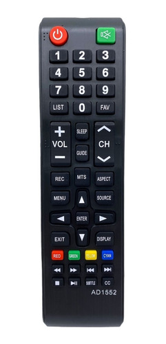 Control Remoto Tv Caixun Exclusiv Jlc Lcd + Baterías