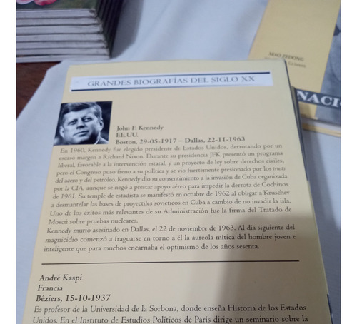 Grandes Biografias Del Siglo Xx Lote X6 Churchill Einstein L (Usado)