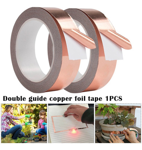Cinta Autoadhesiva De Cobre Puro Impermeable De 30 Mm