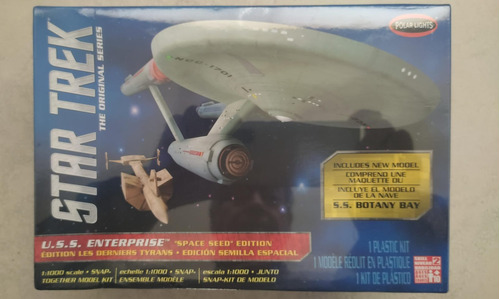 U.s.s. Enterprise Space Seed Edition Modelo Para Armar