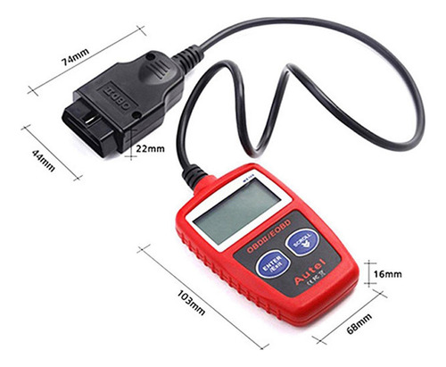 Lector De Código Obd Automotriz Escáner Obd Ii Lector De