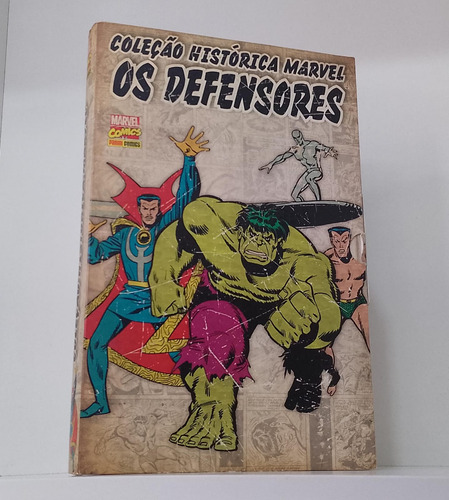 Hq Box Coleçao Historica Marvel Os Defensores Vol 1, 2, 3, 4