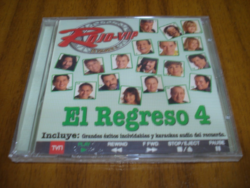 Cd Rojo / Rojo Vip (nuevo Y Sellado) Volumen 4