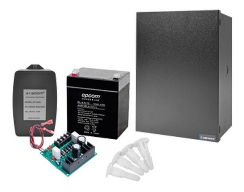 Imagen 1 de 1 de Kit Fuente Altronix Salida 12vcd 2.5a Transformador, Batería