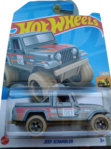 Camioneta Colección Hot Wheels Jeep Scrambler Mattel 