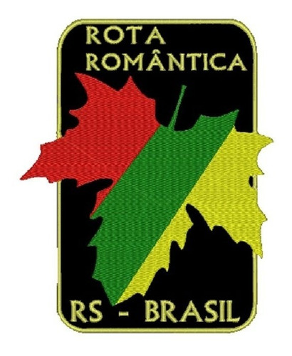 Patch Bordado  - Rota Romântica - Rio Grande Do Sul