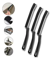 Comprar Escova De Limpeza P Cantos Fendas Fresta 3peças Cerdas Duras Cor Preto