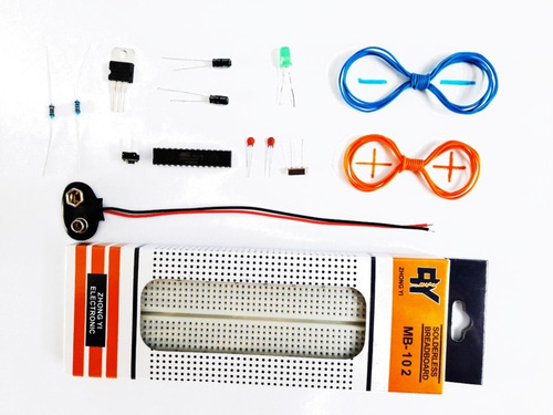 Kit Prototipo Arduino Propio Personalizado - Atmega328p