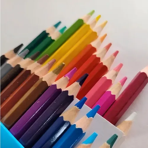 Lápices Trabi Acuareable 24 Unidades Tr7834 Color del trazo caja