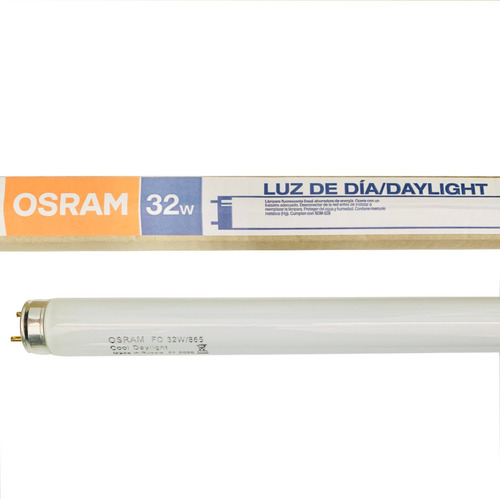 Foco F32t8 Lampara Fluorescente Octron Fo 32w G13 Osram