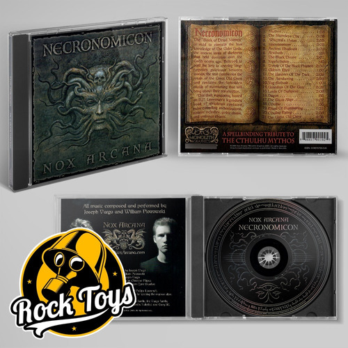 Nox Arcana - Necronomicon 2004 Cd Vers. Usa (Reacondicionado)