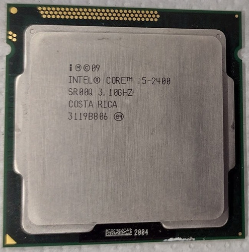 Procesador Intel I5 2400 3,1ghz-3,4ghz Lga1155 2da Gen