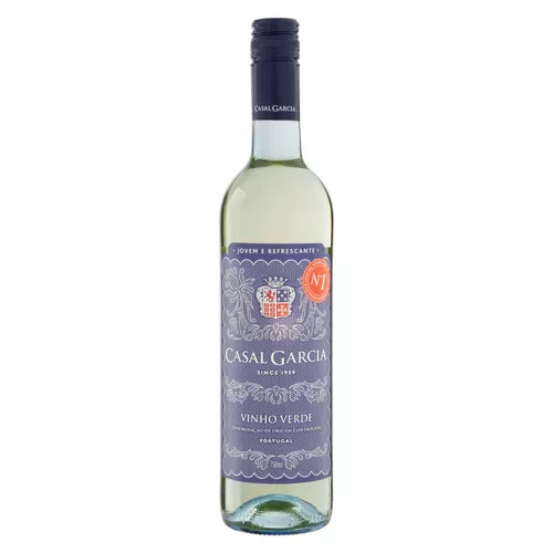 Imagem 1 de 1 de Vinho branco meio seco Uvas Diversas Casal Garcia 2017 adega Aveleda 750 ml