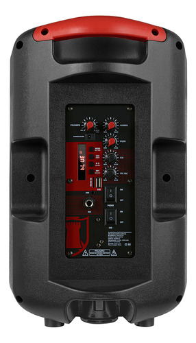 Bafle 8pulgadas Kaiser Msa-7908mx Bafle Recargable 25w Rms Negro