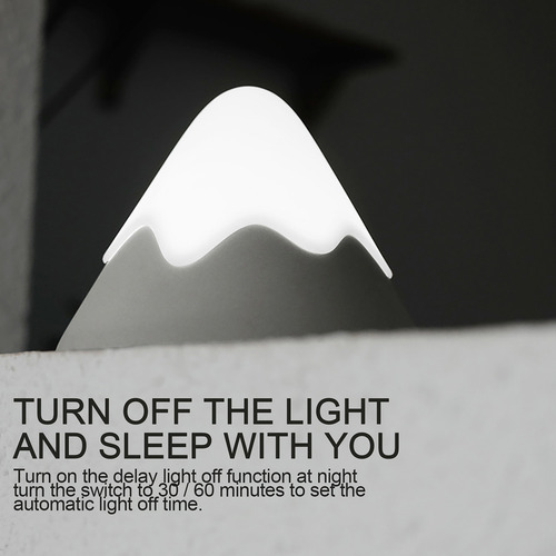 Luz Nocturna Táctil Led T En Forma De Z, Para Nieve, M, Luz